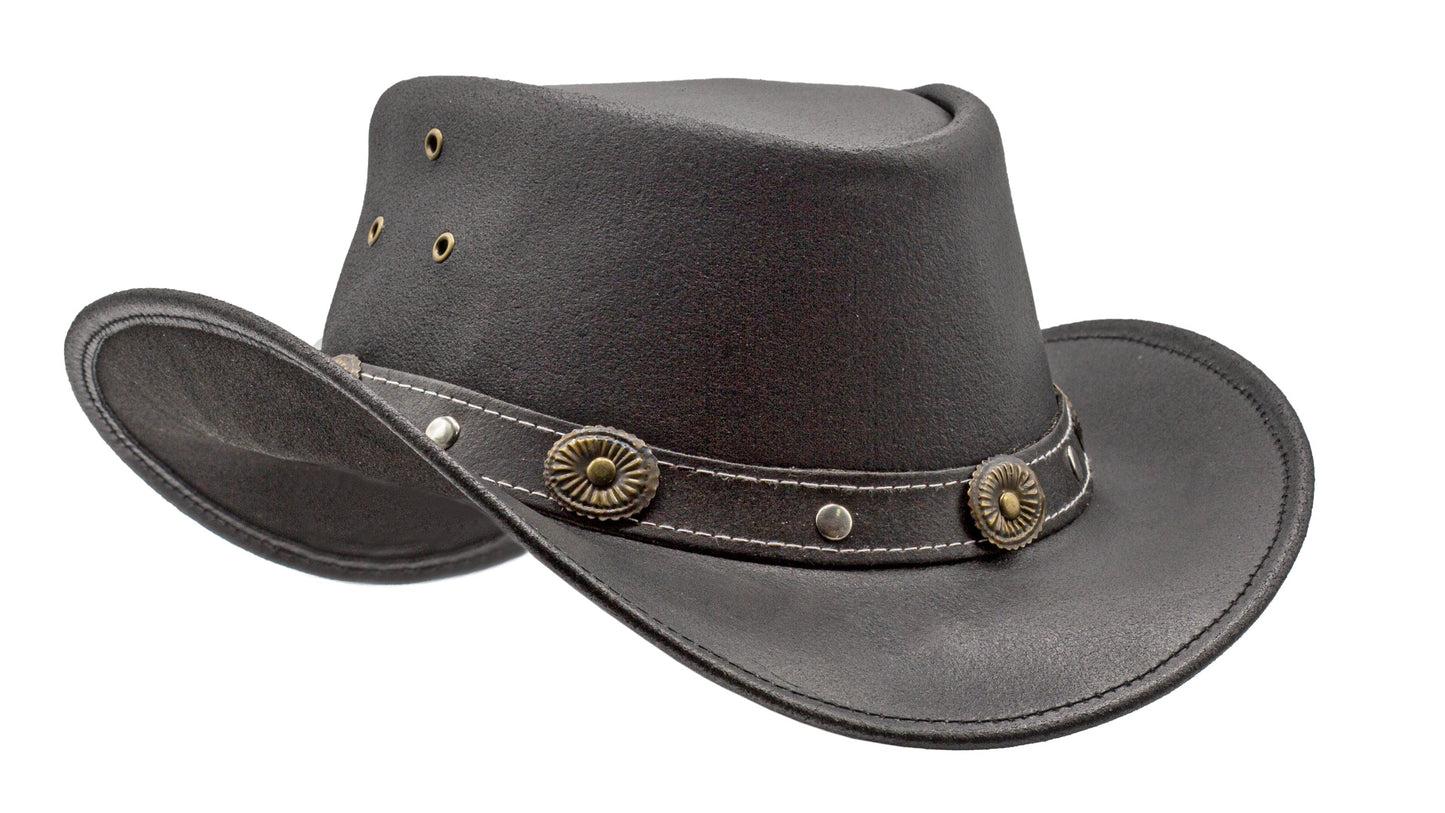 black cowboy hat