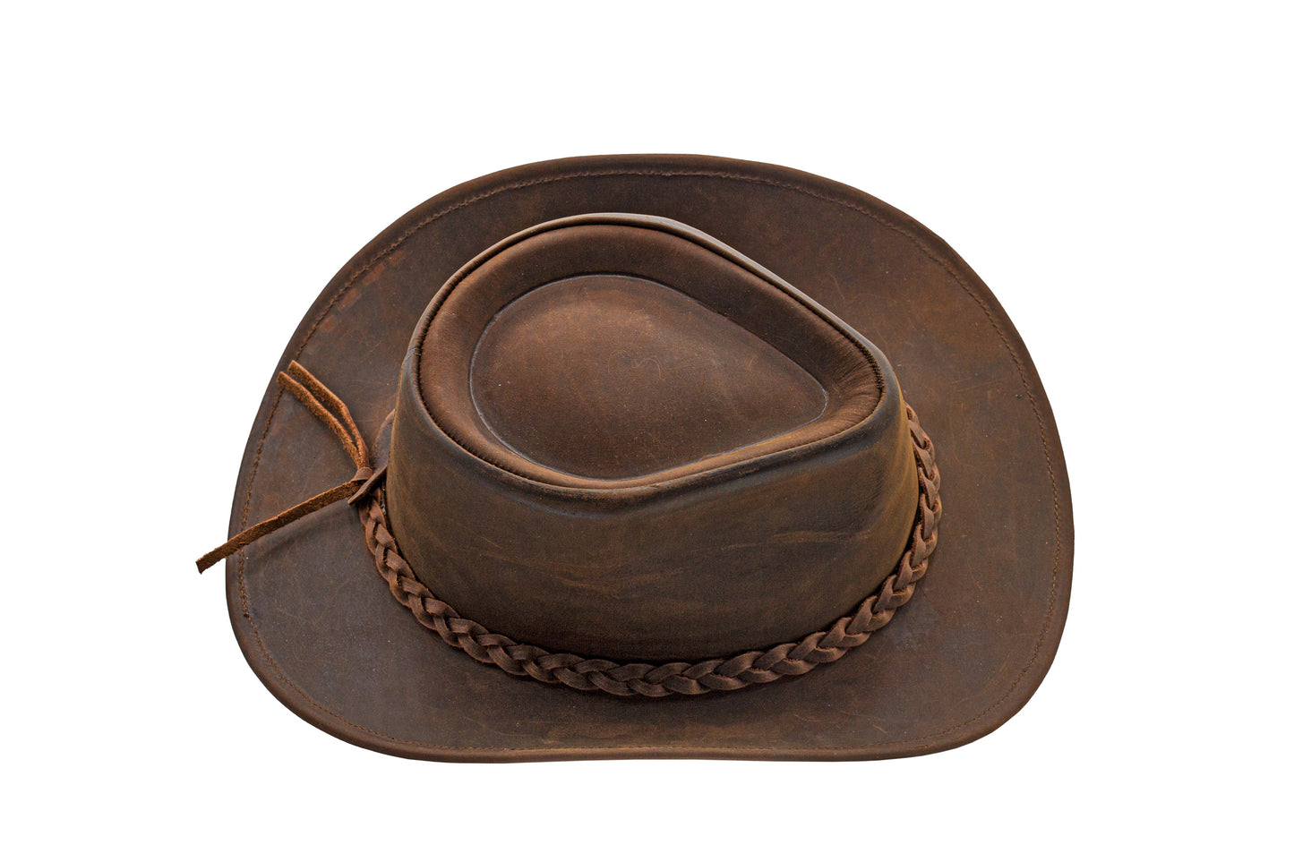 leather cowboy hat western style shapeable as outback best gift for men women him her mom dad boyfriend girlfriend friends