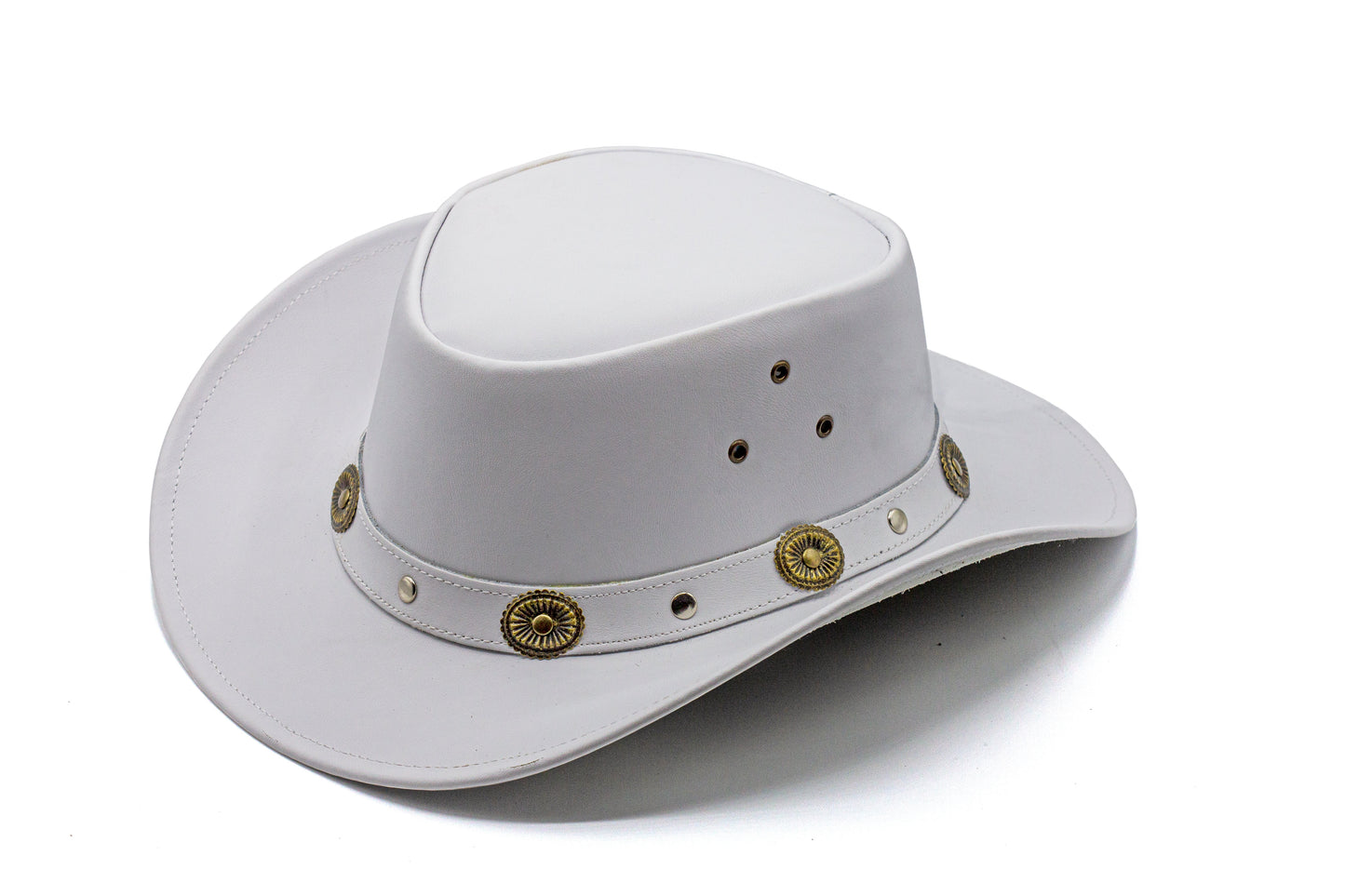 white cowboy hat